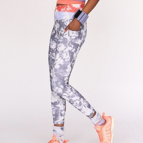 NWOT FP Movement Printed Wave Rider Ankle Leggings M - Picture 5 of 5